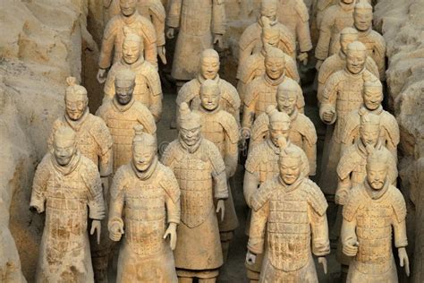 Terracotta Army - Xian - China Editorial Stock Image - Image of figures, group: 15074024