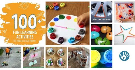 100+ Fun Learning Activities for Kids To Do At Home | HOAWG