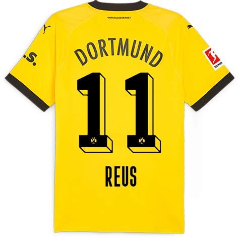 Marco Reus Borussia Dortmund 23/24 Authentic Home Jersey by PUMA ...