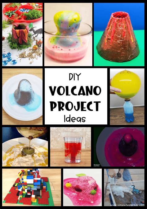 Volcanoes For Kids Projects