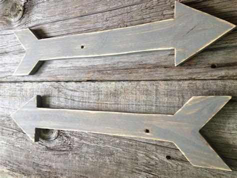 Rustic Wooden Arrow Wooden Arrow Sign Rustic Decor | Etsy | Wooden ...