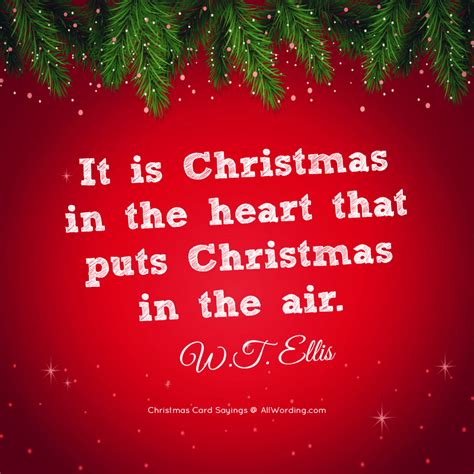 A Very Merry List of Christmas Card Sayings » AllWording.com