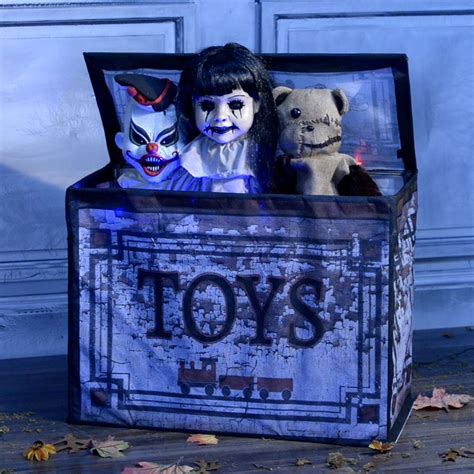 Animated Haunted Toy Box Image #1 | Animated halloween props, Creepy ...