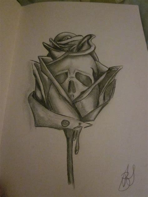 Dead Rose Drawing at GetDrawings | Free download