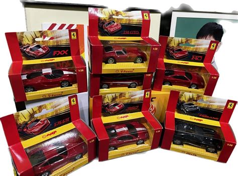 Shell Ferrari Toy Car Collection Set of 7, Hobbies & Toys, Memorabilia ...