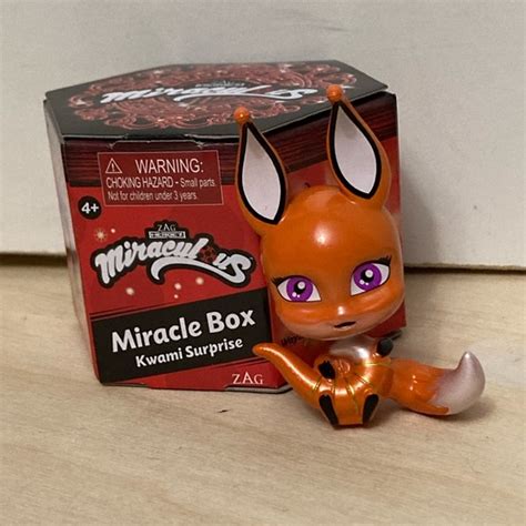 Miraculous Ladybug FLUFF Figure Toy Doll Miracle Box Kwami Surprise New 2021 ...