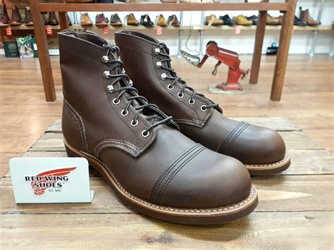 RED WING: Iron Ranger 8111 (Amber) | The Whitby Cobbler