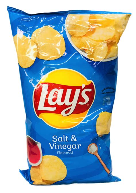 Lay's Salt & Vinegar Flavored Potato Chips 7.75 oz Lays | eBay