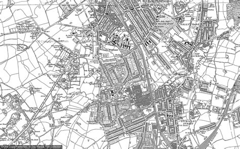 Old Maps of Bournville, West Midlands - Francis Frith