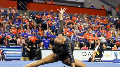 Florida gymnastics finishes season with dominant victory - The ...