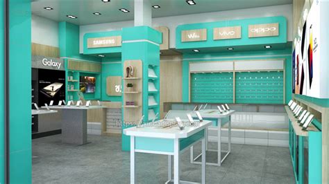 Simple Mobile Phone Shop Interior Design - Retail Shop Interior Design & Store Layout Design