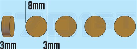 What are the measurements of rank pips as worn in Star Trek The Next ...