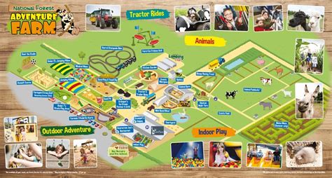 National Forest Adventure Farm Map (2022 - 2020) | ThemeParkBrochures.net