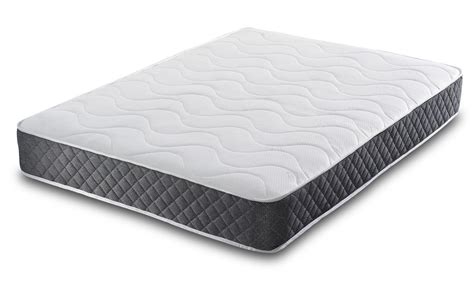 Luxury Cool Blue Gel Open Coil Spring Memory Foam Mattress- Cool Sleep Gel Memory Foam Mattress