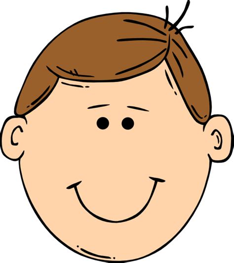 Boy Head Clip Art at Clker.com - vector clip art online, royalty free & public domain