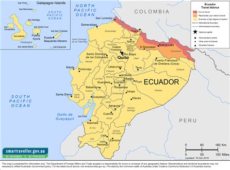 Volcanoes In Ecuador Map
