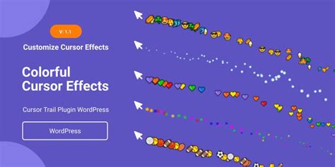 Colorful Cursor Effects - WordPress Plugin by Khaki | Codester