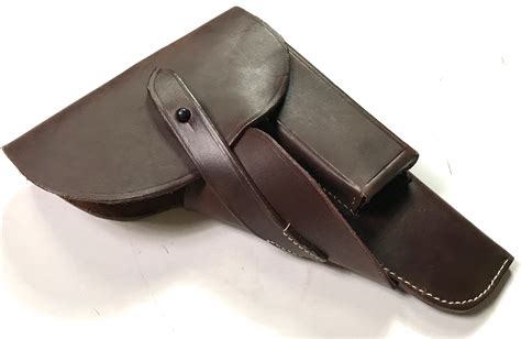 BROWNING 9MM HIGH POWER PISTOL HOLSTER-BROWN LEATHER | Man The Line