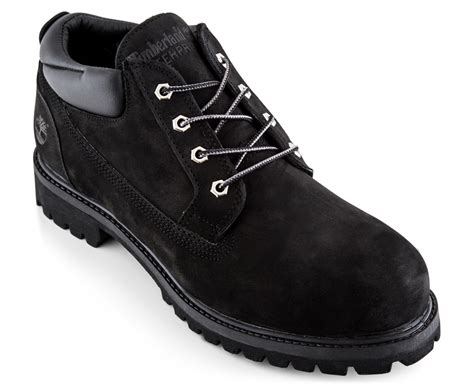 Timberland Men's Classic Oxford Waterproof Boot - Black Nubuck