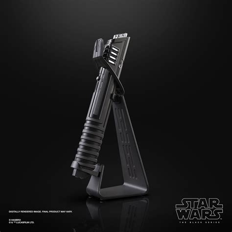 The Mandalorian Darksaber Force FX Lightsaber Revealed by Hasbro