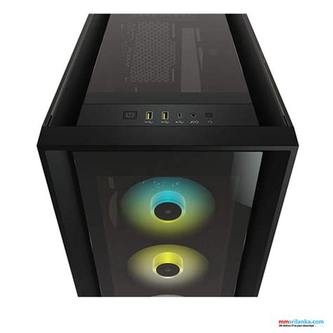 CORSAIR ICUE 5000X RGB BLACK ATX SMART CASE