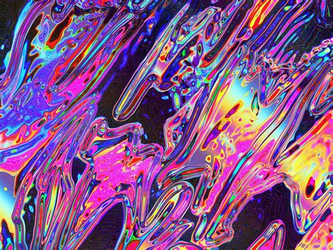 Abstract Iridescent Liquid Wallpapers - Wallpaper Cave