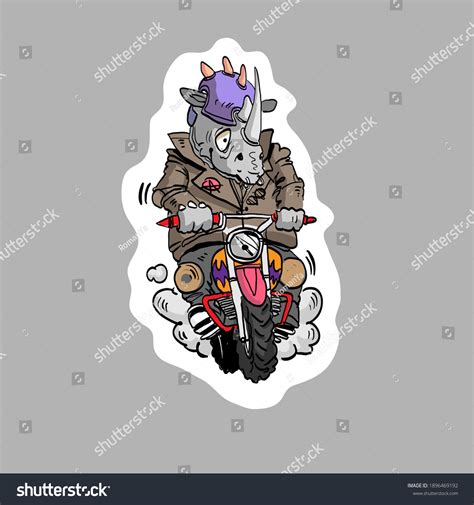 665 Funny Motorcycle Stickers Images, Stock Photos & Vectors | Shutterstock