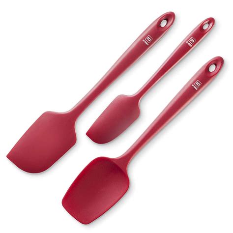 Award-Winning Pro Grade 3-Piece Silicone Spatula Set By DI ORO - 600F Heat-Resistant Seamless ...