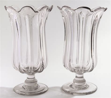 Pair of Victorian Hand Blown Celery Vases. (ID 47034) by KingsdownAntiques on… | Hand blown ...