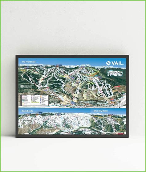 Vail Ski Trail Map Map : Resume Examples