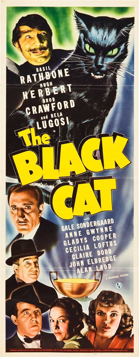 Classic Theatrical Poster - The Black Cat, 1941