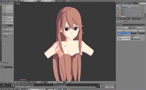 3D Anime Face and Head Modelling in Blender, Blender Tutorials, blender ...