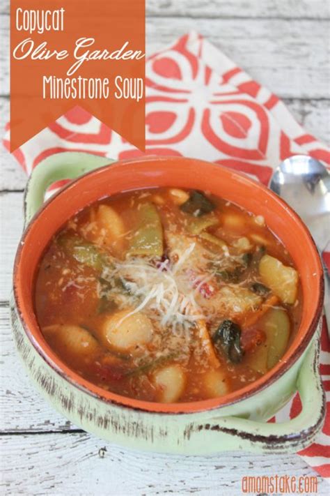 Olive Garden Minestrone Soup Recipe - A Mom's Take