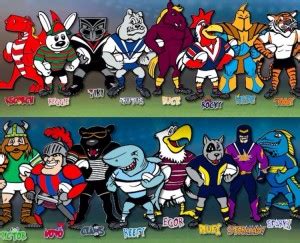 All 16 NRL team mascots ranked at last | The Spinoff