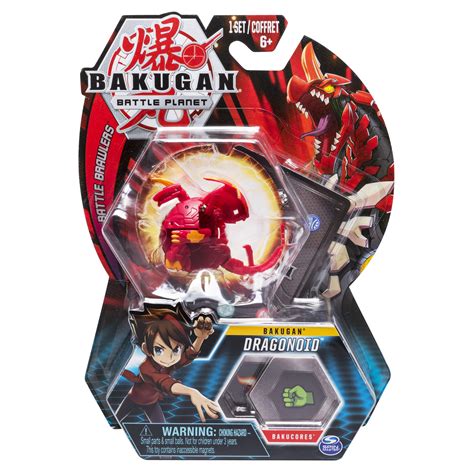 Buy Bakugan, Dragonoid, 2-inch Tall Collectible Transforming Creature, for Ages 6 and Up Online ...