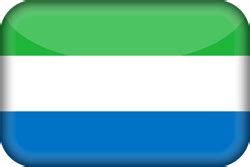 Sierra Leone flag emoji - Country flags