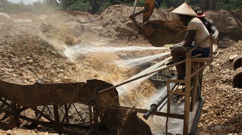 Ghana crackdown on illegal gold mining inflames tensions with Beijing