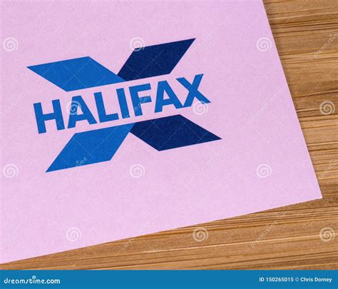 Halifax Bank Logo editorial image. Image of commerce - 150265015