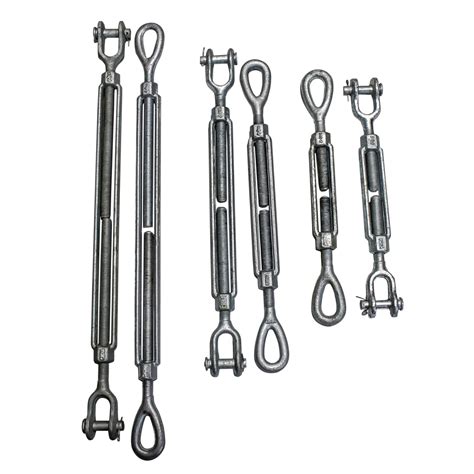 Jaw x Jaw Galvanized Forged Turnbuckles | Arctic Wire Rope & Supply