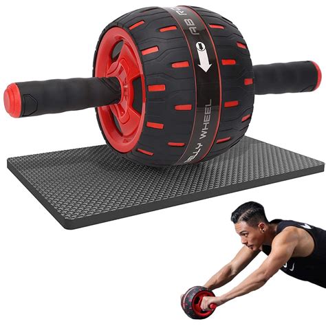 Abdominal exercise roller wheel + mat | CATEGORIES \ Sport and fitness ...