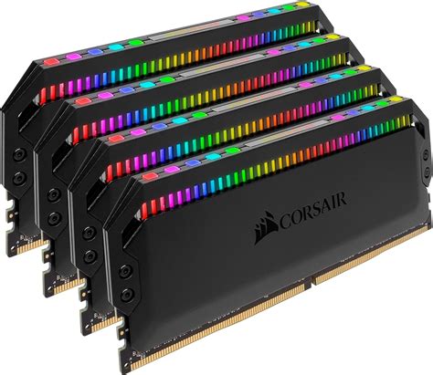 Corsair Dominator Platinum RGB 32 GB (4 x 8 GB) DDR4 3600 MHz C18 ...