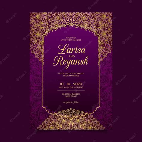 Hindu Wedding Invitation Cards Designs