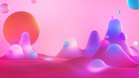 abstract, rendering, 3D Abstract, colorful, space, 3D graphics, liquid, HD Wallpaper | Rare Gallery