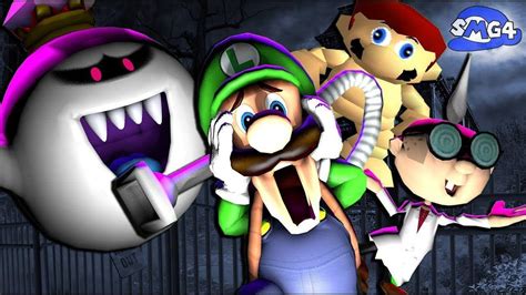 Download Smg4: Luigi's Haunted Mansion Wallpaper | Wallpapers.com