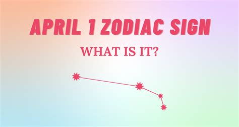 April 1 Zodiac Sign Explained | So Syncd