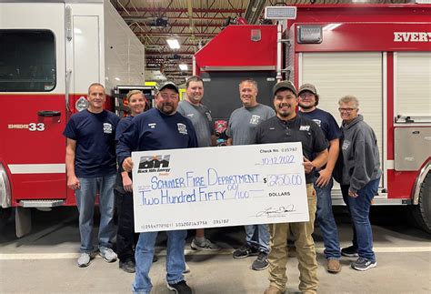 Volunteer fire departments honored in Nebraska | Black Hills Energy