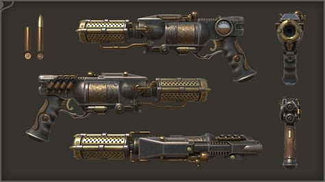 Steampunk Revolver