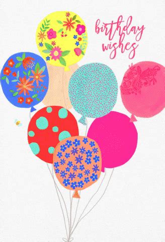 Happy Birthday Balloon GIF by Greetings Island - Find & Share on GIPHY