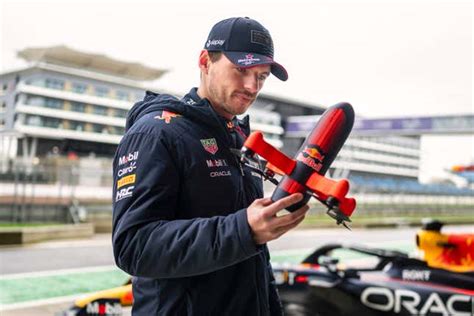 The World's Fastest Drone Showcased Max Verstappen's New Red Bull F1 Car