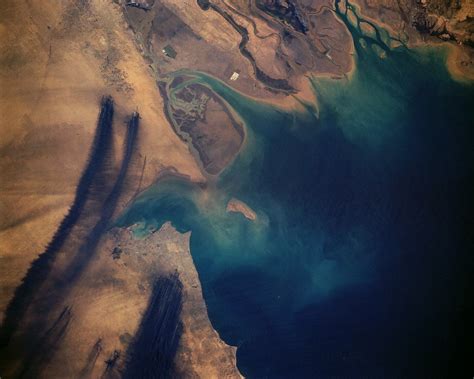 The Kuwait oil fires. They were the largest oil spill in human history. Personally I only ...